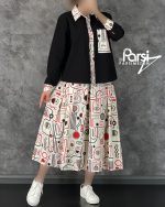 بلوز دامن کد۱۶۱۱ - تصویر 15