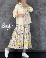 بلوز دامن کد۱۶۱۱ - تصویر 10