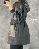 کاپشن کوتاه آستین چرم - تصویر 4