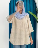 شومیز مانتویی یقه کوبایی