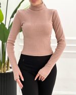 کراپ یقه اسکی فینگردار - تصویر 3