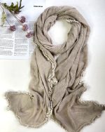 شال حصیری منگوله‌ای - تصویر 2
