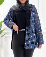 مانتو یقه مروارید - تصویر 3
