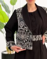 کت سارافون کمربندی - تصویر 15