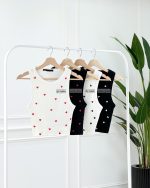 تاپ گلدوزی قلبی
