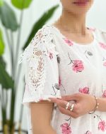 تیشرت آستین گیپور - تصویر 5