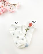 جوراب طرح گل - تصویر 3