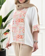 شومیز آبرنگی - تصویر 6