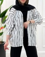 شومیز مانتویی میترا - تصویر 4
