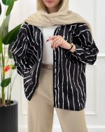 شومیز مانتویی میترا - تصویر 6