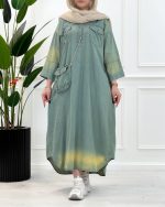 پیراهن جین کاغذی - تصویر 6
