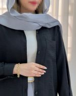 شومیز مانتویی رها - تصویر 8