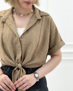 کراپ آستین سه ربع - تصویر 9