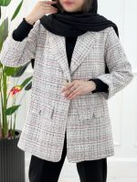 کت یقه بلیزر