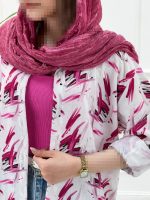 شومیز مانتویی آبرنگی - تصویر 7