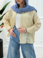 شومیز ژاکارد شیشه‌ای