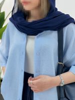شومیز مانتویی پروانه - تصویر 10
