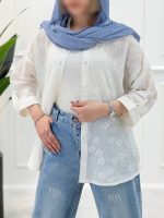 شومیز مانتویی گلناز - تصویر 7