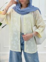 شومیز مانتویی گلناز - تصویر 5