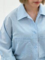 شومیز مانتویی شادی - تصویر 8