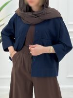 شومیز مانتویی شادی - تصویر 11