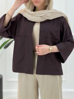شومیز مانتویی شادی - تصویر 3