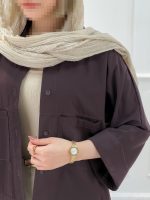 شومیز مانتویی شادی - تصویر 4