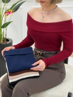بلوز یقه قایقی