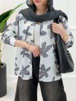 شومیز مانتویی نرگس - تصویر 8