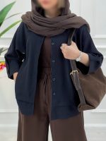 شومیز مانتویی پیله‌دار - تصویر 2