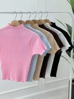 کراپ یقه ایستاده - تصویر 4