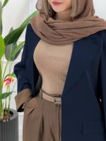 کت شلوار یقه انگلیسی دورنگ - تصویر 5