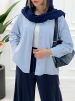 شومیز آستین بلند لینن - تصویر 11