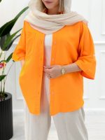 شومیز مانتویی ماهک - تصویر 7