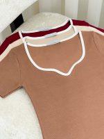 تیشرت بلند یقه دلبری - تصویر 3