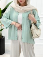 شومیز کوتاه ابرا - تصویر 3