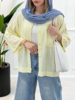 شومیز کوتاه ابرا - تصویر 5