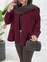 شومیز مانتویی عروسکی بهار - تصویر 5