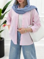 شومیز جلو دکمه آیدا - تصویر 12