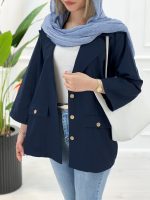 شومیز مانتویی کتی - تصویر 6