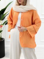 شومیز مانتویی پفکی