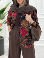 شومیز گلدار نلین - تصویر 10