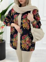 شومیز گلدار نلین - تصویر 8