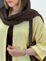 شومیز مانتویی سیلک - تصویر 3