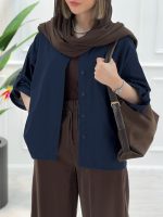شومیز مانتویی ویانا - تصویر 8