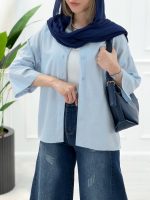 شومیز مانتویی ویانا - تصویر 4