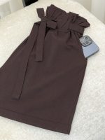 شلوارک کمربندی دخترانه لینن