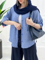 شومیز مانتویی تارا - تصویر 5