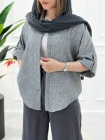 شومیز مانتویی تارا - تصویر 7