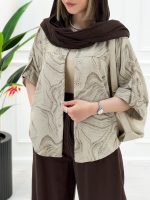 شومیز طرح موج - تصویر 4